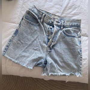 Pac Sun 90’s girlfriend denim shorts